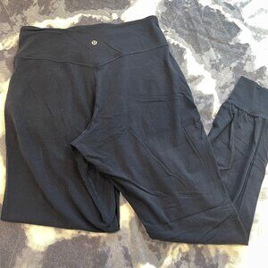 Lululemon Align High Rise Jogger Full Length True Navy sz 8